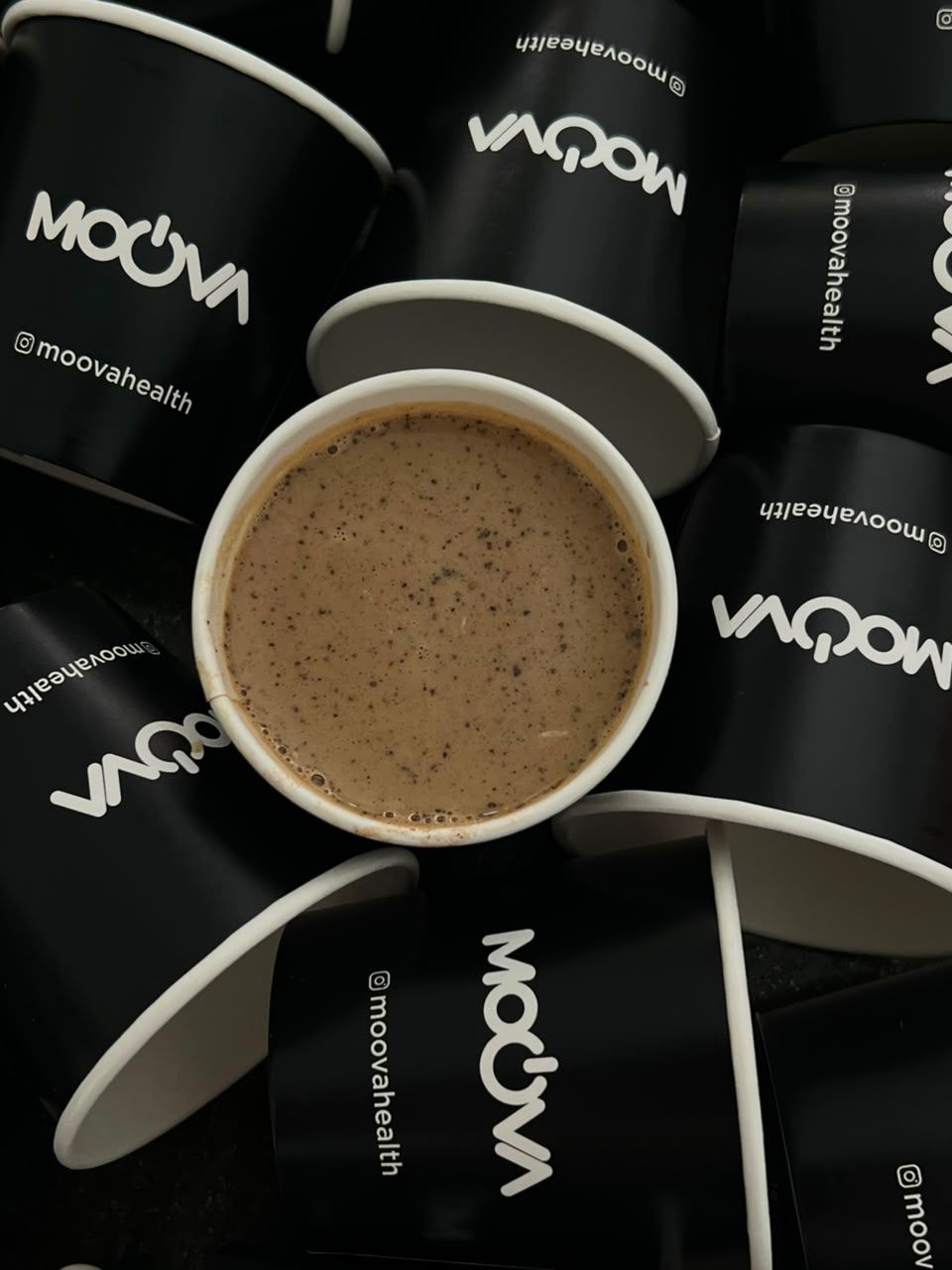 Cappuccino MOOVA pronto para fazer parte da rotina